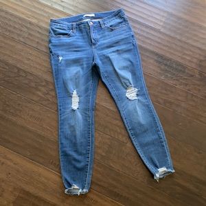 LC Lauren Conrad High Waisted Skinny Jeans